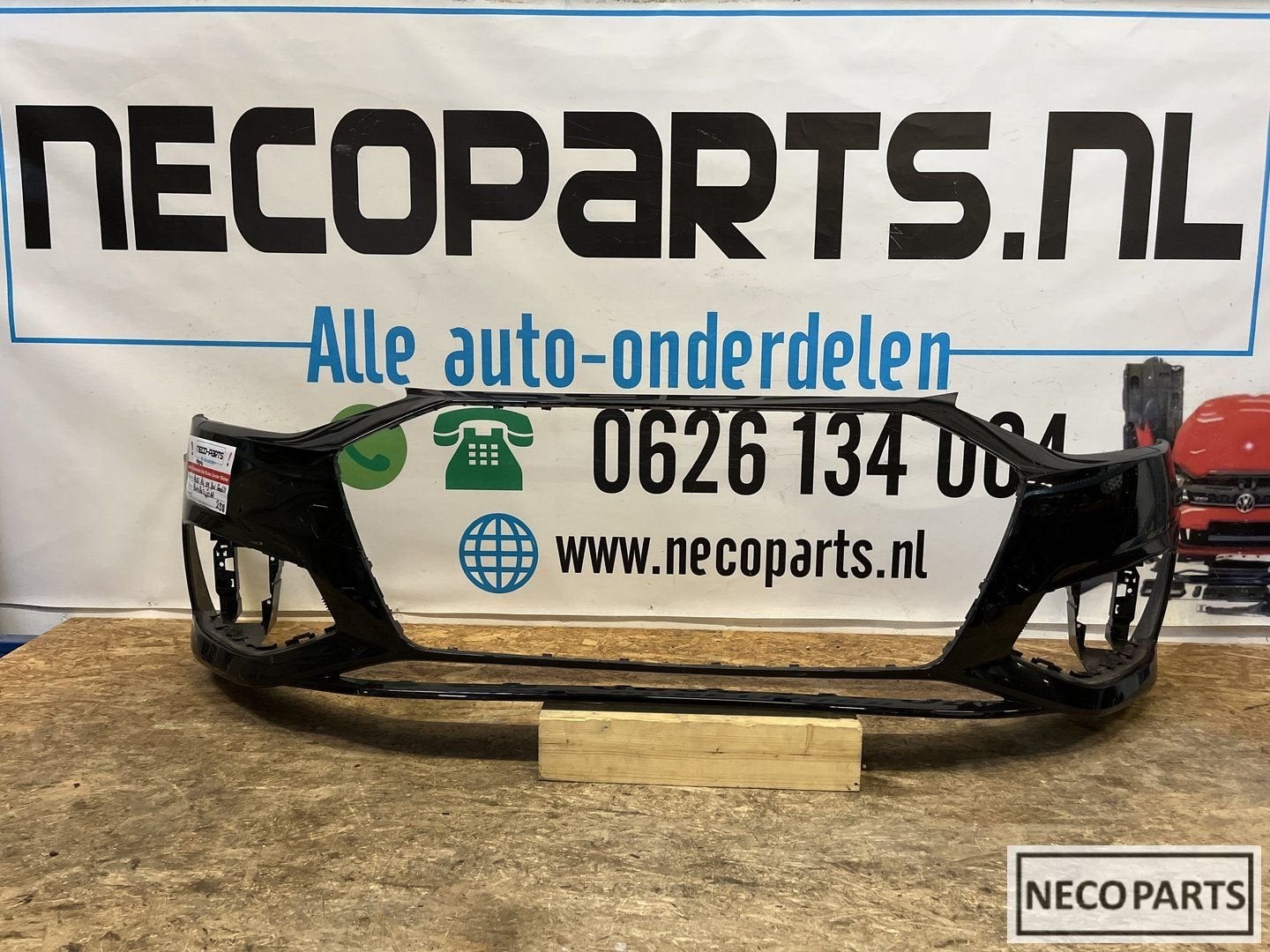 AUDI A4 8W B9 S LINE FACELIFT VOORBUMPER BUMPER ORIGINEEL, Gebruikt, -, -, Achter