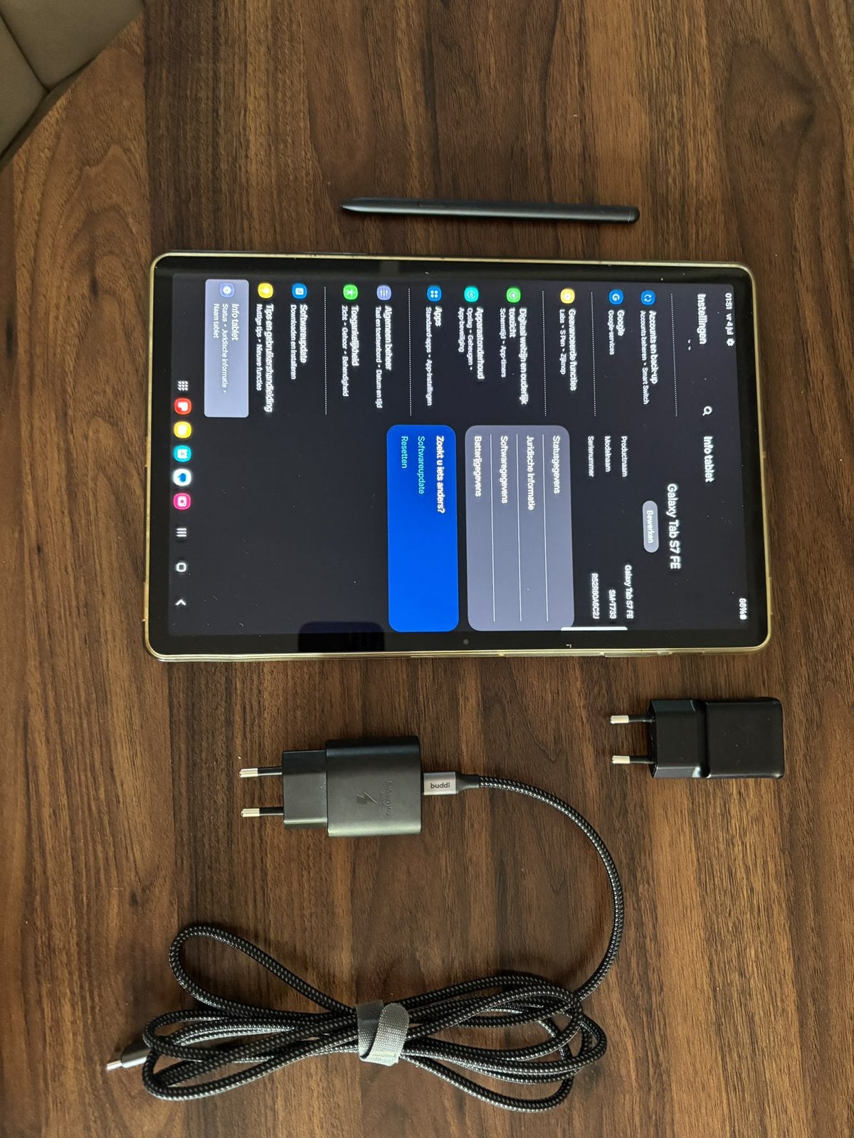 Samsung tab S7 FE, Computers en Software, S7 FE, Ophalen of Verzenden, Zo goed als nieuw, 64 GB