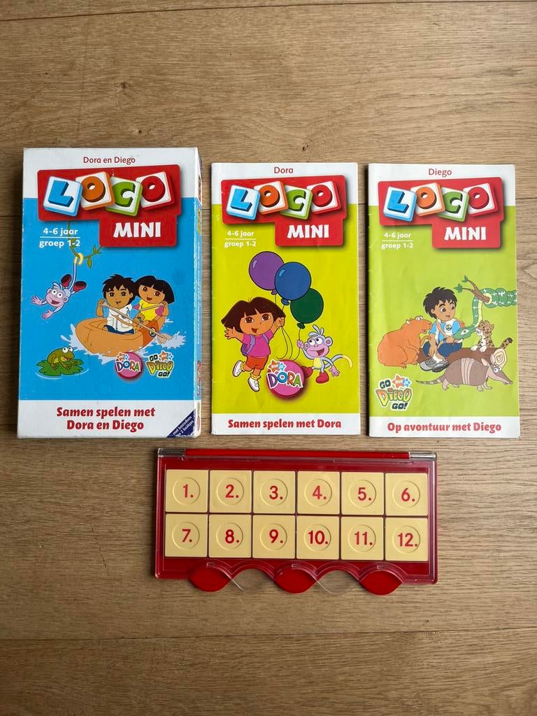 Loco Mini 4-6 jaar / groep 1-2 Dora en Diego, Ophalen of Verzenden, Gebruikt, Puzzelen