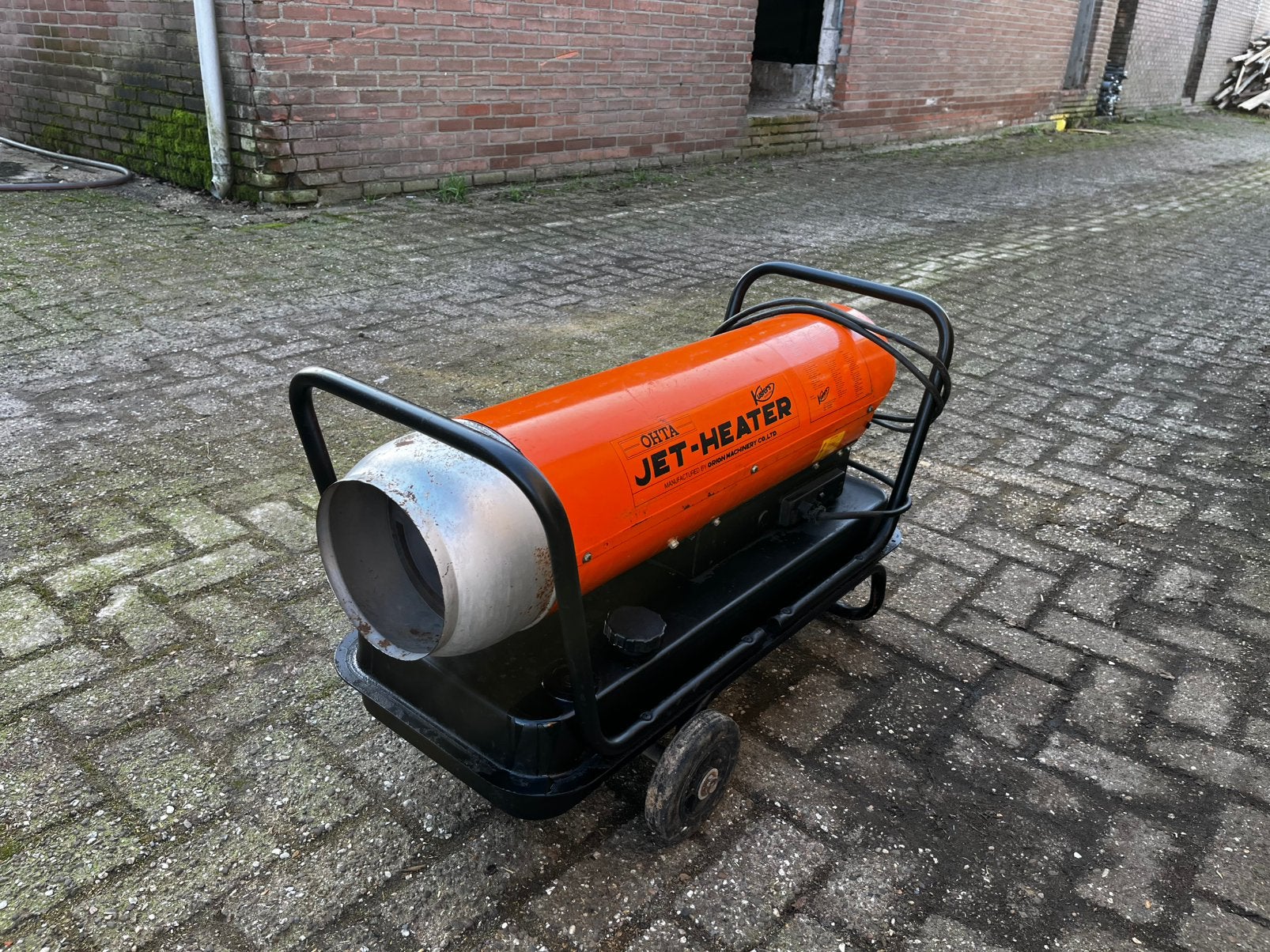 Jet-heater heteluchtverwarming, Ophalen, Gebruikt, Vloer