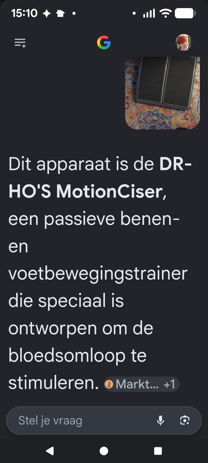 DR-HO'S MotionCiser - Passieve benen- en voetbewegingstrainr, Kunststof, Gebruikt, Overige typen, Ophalen of Verzenden