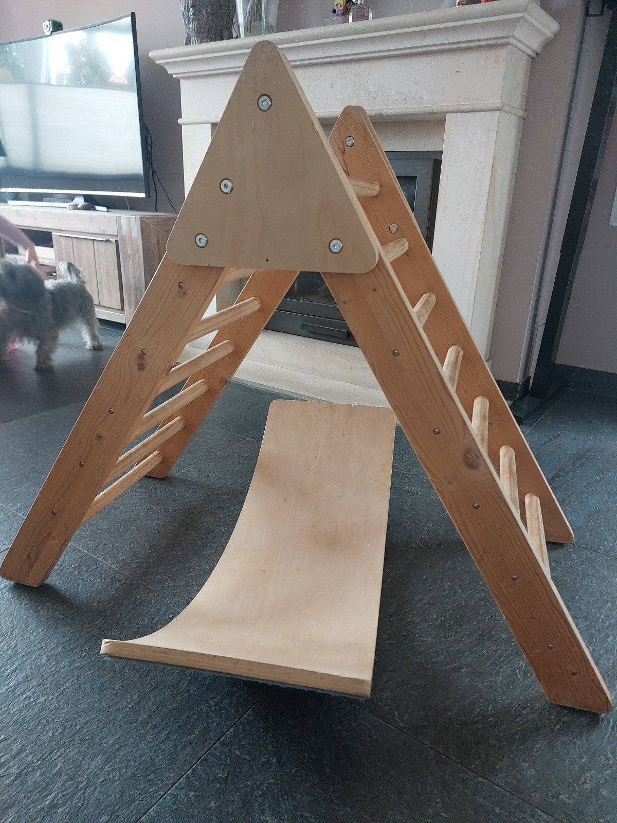 Klimrek en Wobbel/balance board, Kinderen en Baby's, Ophalen, Gebruikt, Jongen of Meisje