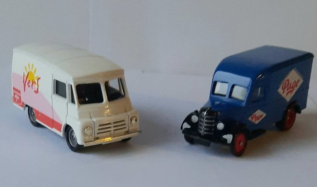 Set Morris Id 150 / Bedford 30 CWT /  CLASSIC CARS, Ophalen of Verzenden, Nieuw, Bus of Vrachtwagen