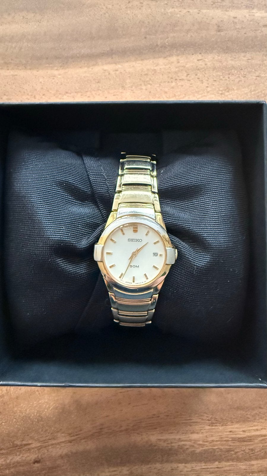 Seiko Dames Polshorloge Goudkleurig/Zilverkleurig, Seiko, Gebruikt, Staal, Polshorloge