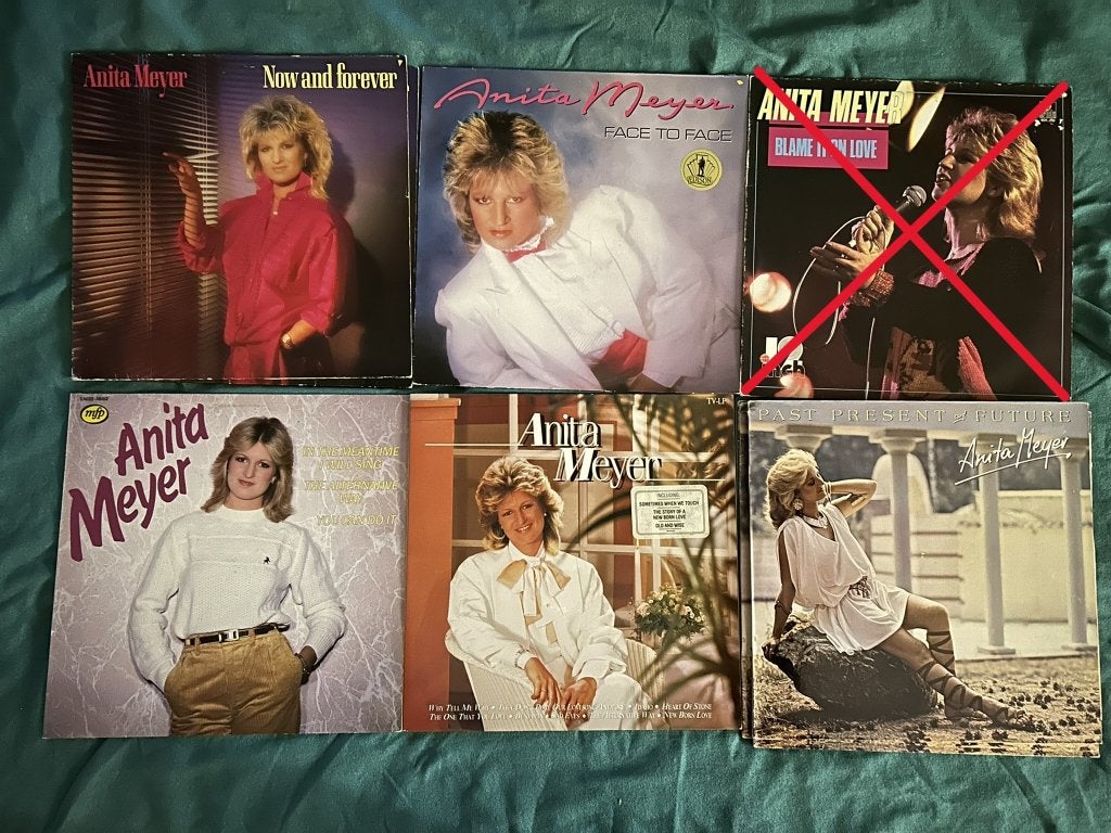 8 LP's Anita Meyer (ook per stuk te koop), LP, Gebruikt, Pop, Ophalen of Verzenden