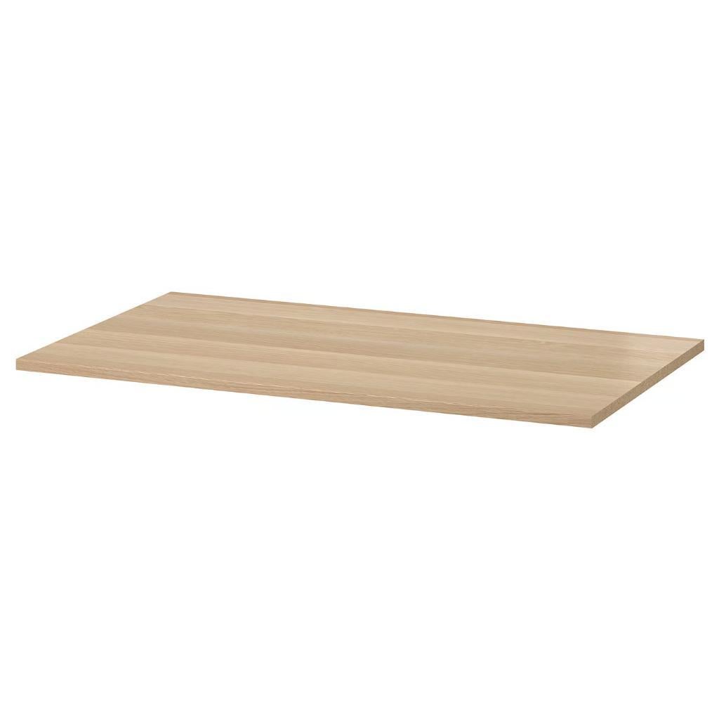 Ikea KOMPLEMENT Plank, wit gelazuurd eikeneffect, 100x58 cm, Ophalen, Nieuw