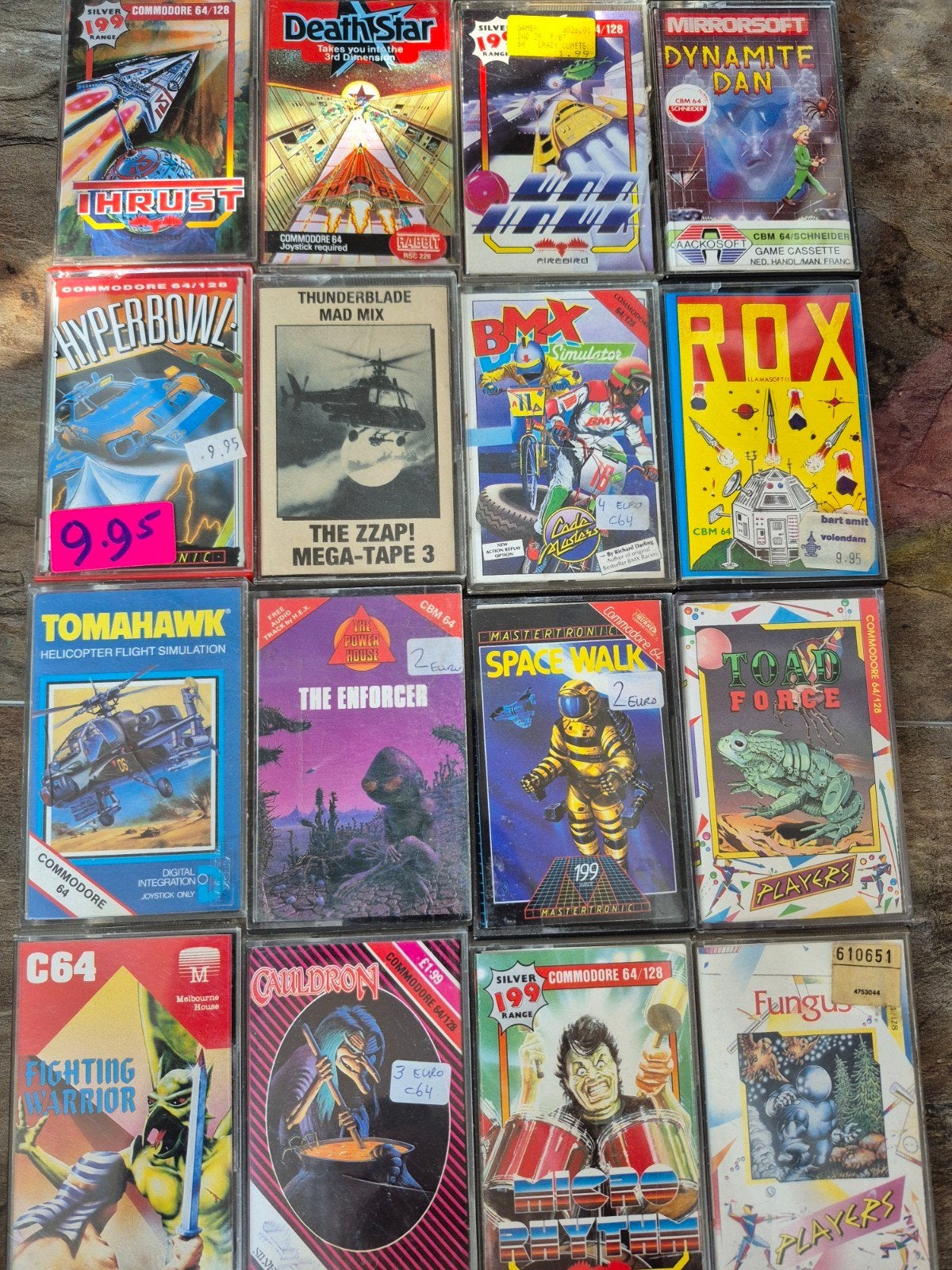 Diverse Commodore 64/128 Spellen - Retro Gaming Collectie, Gebruikt, Overige genres, 1 speler, Ophalen of Verzenden