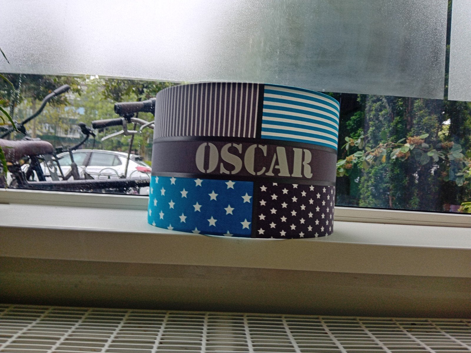 Gepersonaliseerde Plafondlamp 'Oscar' – Diameter 30cm, 20 cm, Rond, Ophalen of Verzenden, 30 cm