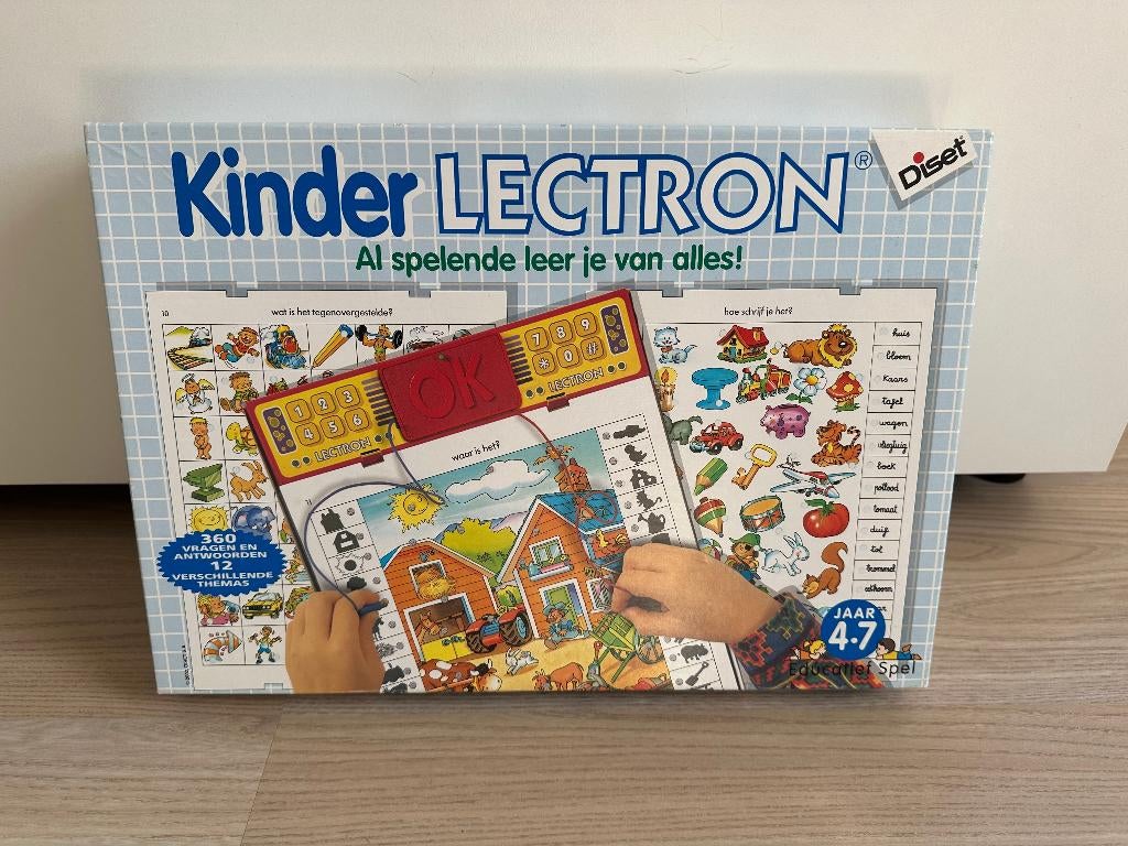 Elektro - Electro - Kinder Lectron - merk Diset, Ophalen of Verzenden, Gebruikt, Taal en Lezen, Met licht