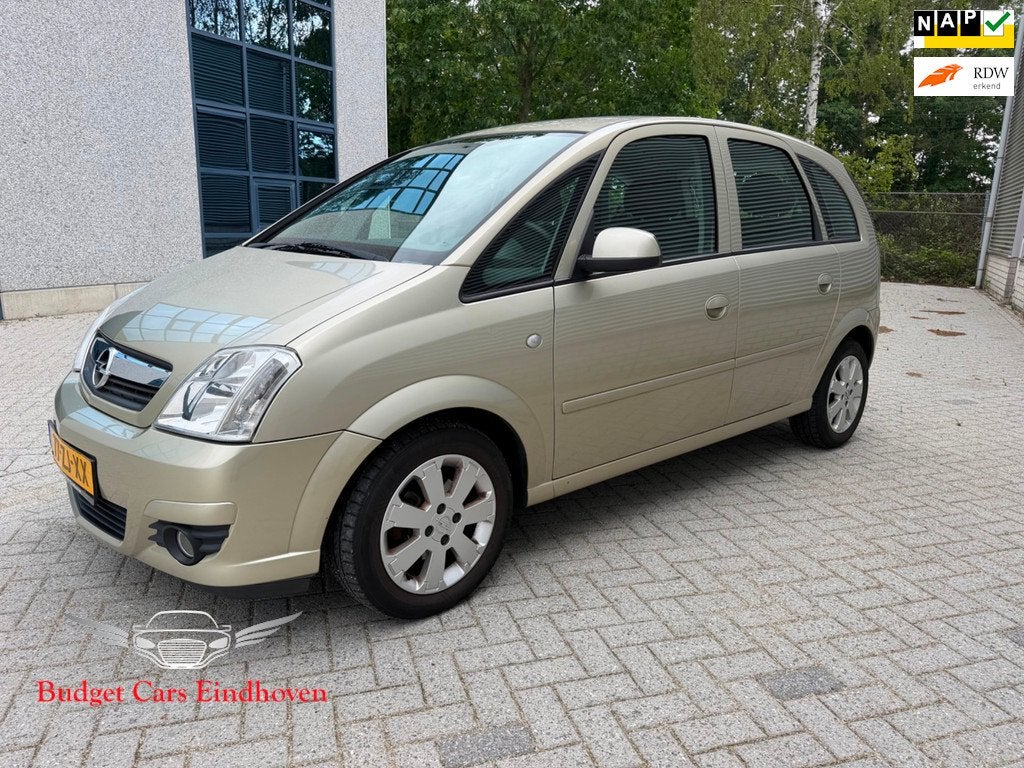 Opel Meriva 1.4-16V Temptation Nap/Airco/APK 07-2027!, Auto's, Opel, Voorwielaandrijving, Stof, Gebruikt, 4 cilinders