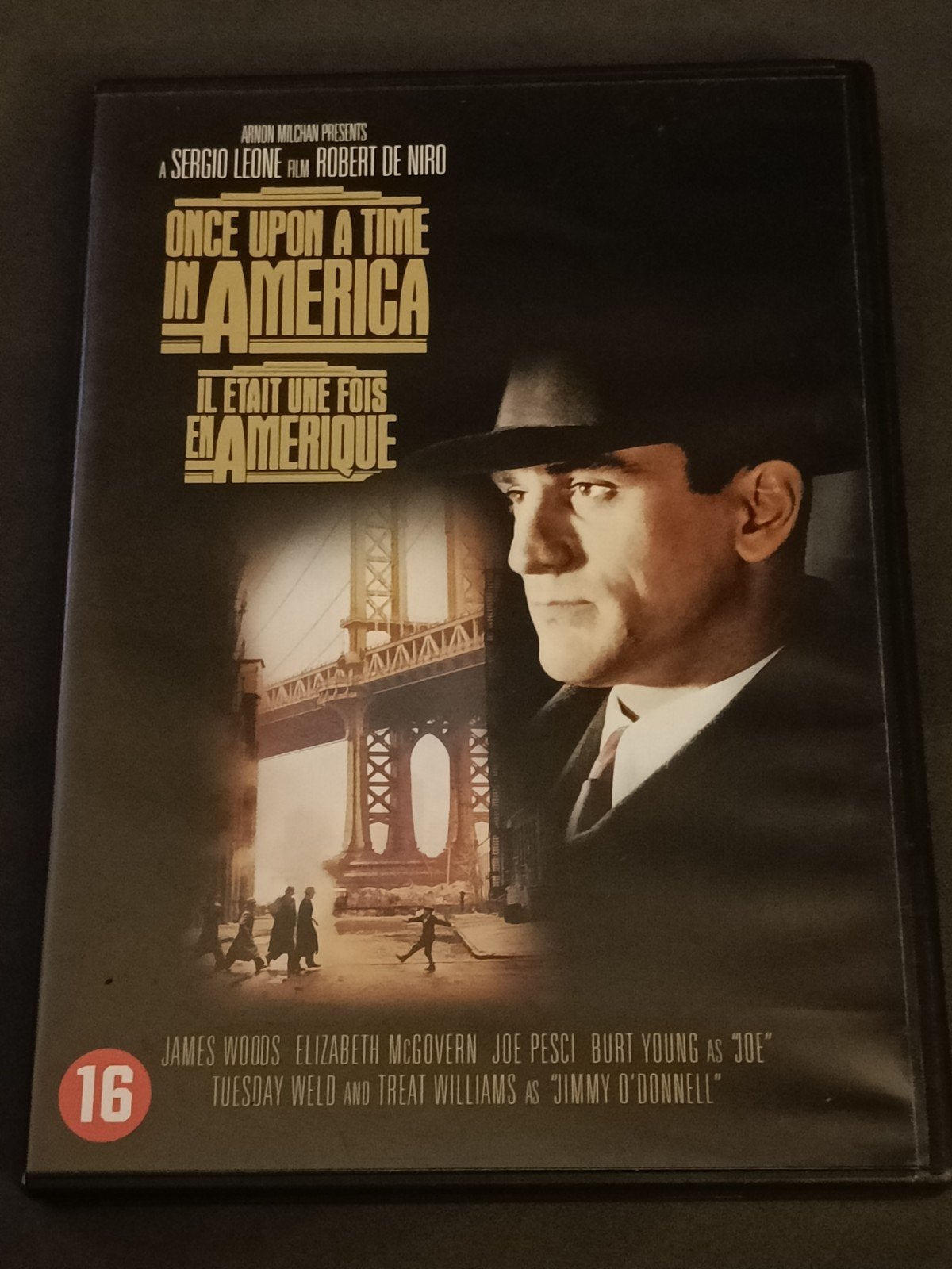 Once Upon a Time in America (DVD) - Sergio Leone, Maffia en Misdaad, Vanaf 16 jaar, Inclusief doosje, Ophalen of Verzenden