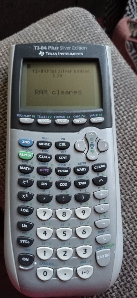 TI 84 plus silver edition texas instruments., Diversen, Ophalen of Verzenden, Grafische rekenmachine, Gebruikt