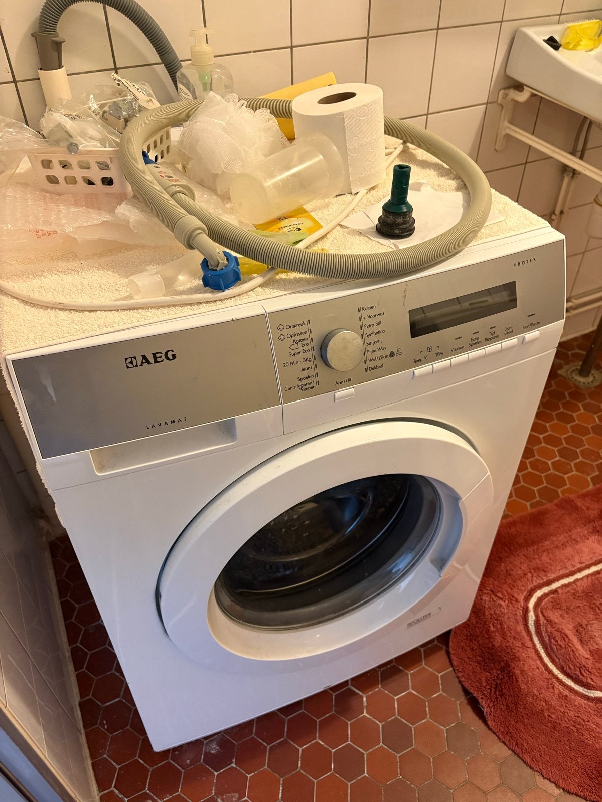 AEG Lavamat L76685FL Wasmachine, Ophalen, Gebruikt, 8 tot 10 kg, 1600 toeren of meer