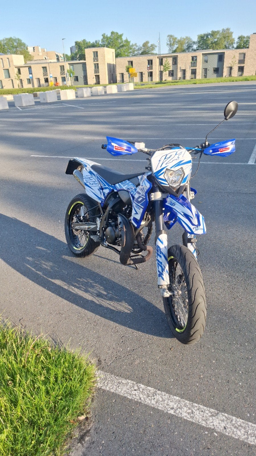 sherco sm rs 50cc, Ophalen, 6 versnellingen, Zo goed als nieuw, 50 cc