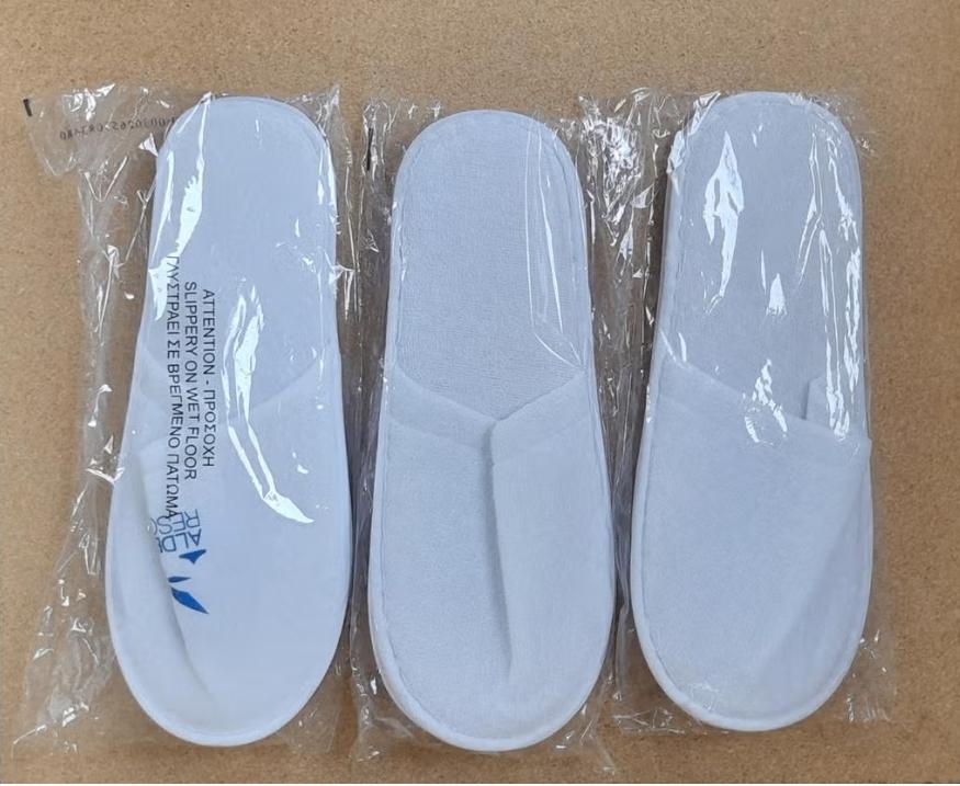 Hotel Slippers Pantoffels Sauna Wegwerp Gasten Slippers nieu, Ophalen of Verzenden, Nieuw, Wit, Pantoffels of Sloffen