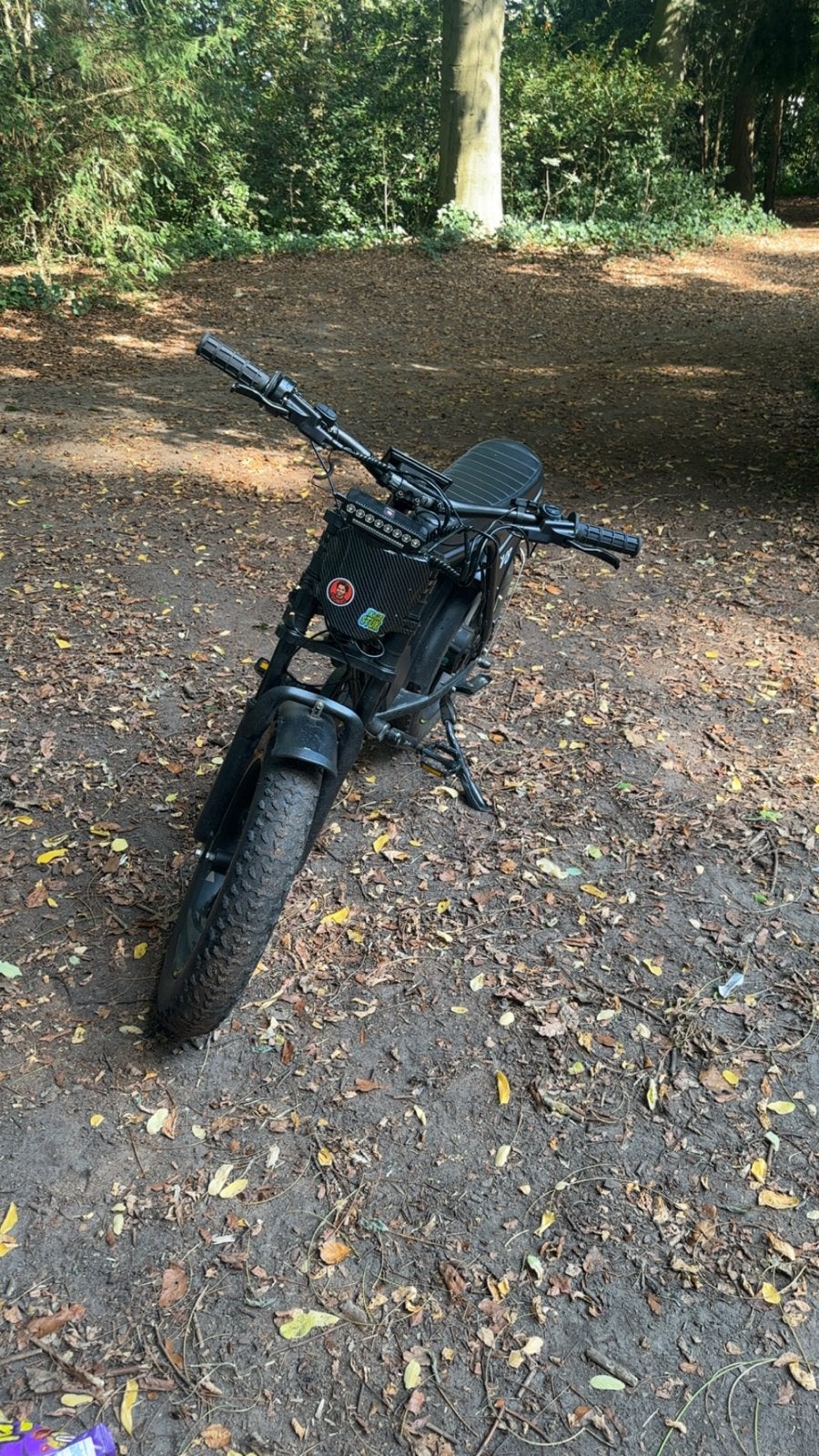 Fatbike V8 met custom stuur en gashendel, Ophalen of Verzenden, Zo goed als nieuw, Overige merken
