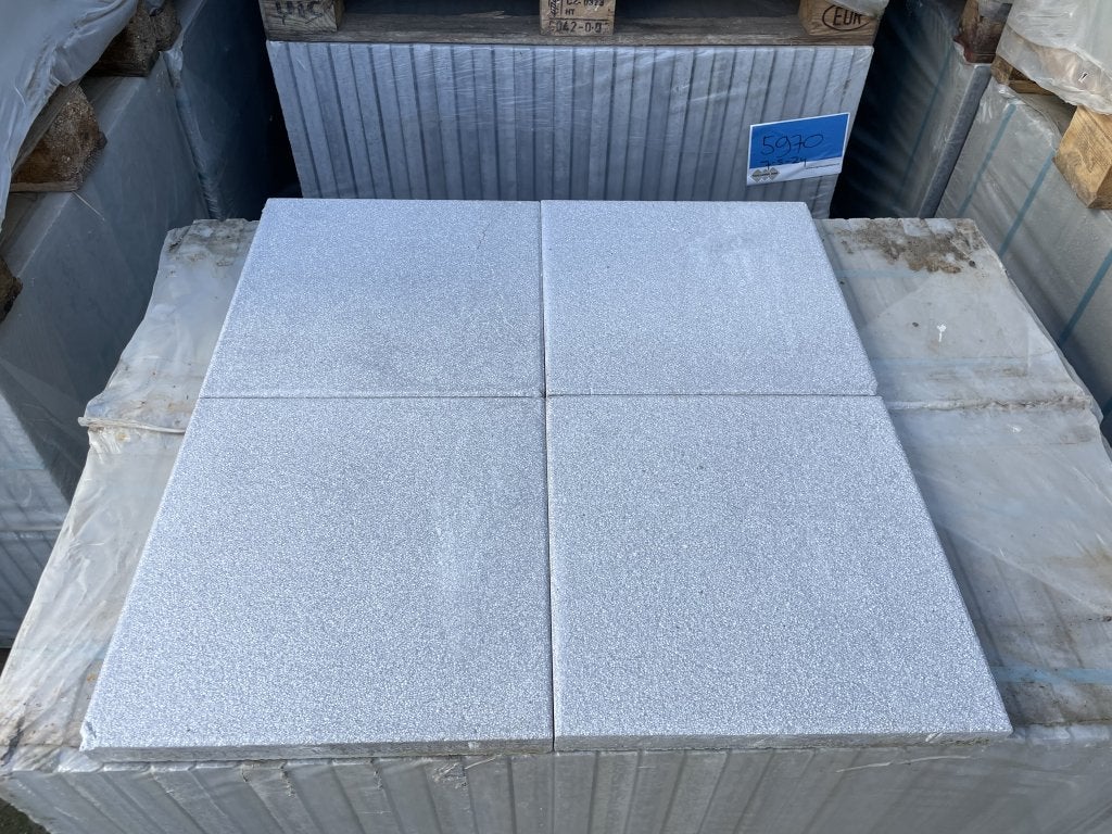 LOW BUDGET TERRASTEGELS 40x40 OOSTENDE GRIJS (5605), Niet ingevuld, Niet ingevuld, Nieuw, Ophalen of Verzenden