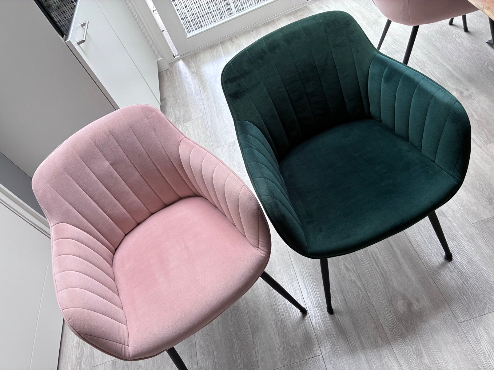 Eetkamerstoelen, Ophalen, Zo goed als nieuw, Overige kleuren, Stof
