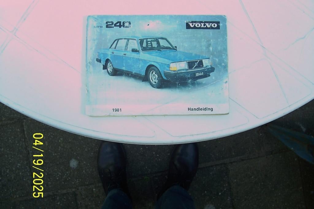 handleiding Volvo 240 1981, Ophalen of Verzenden