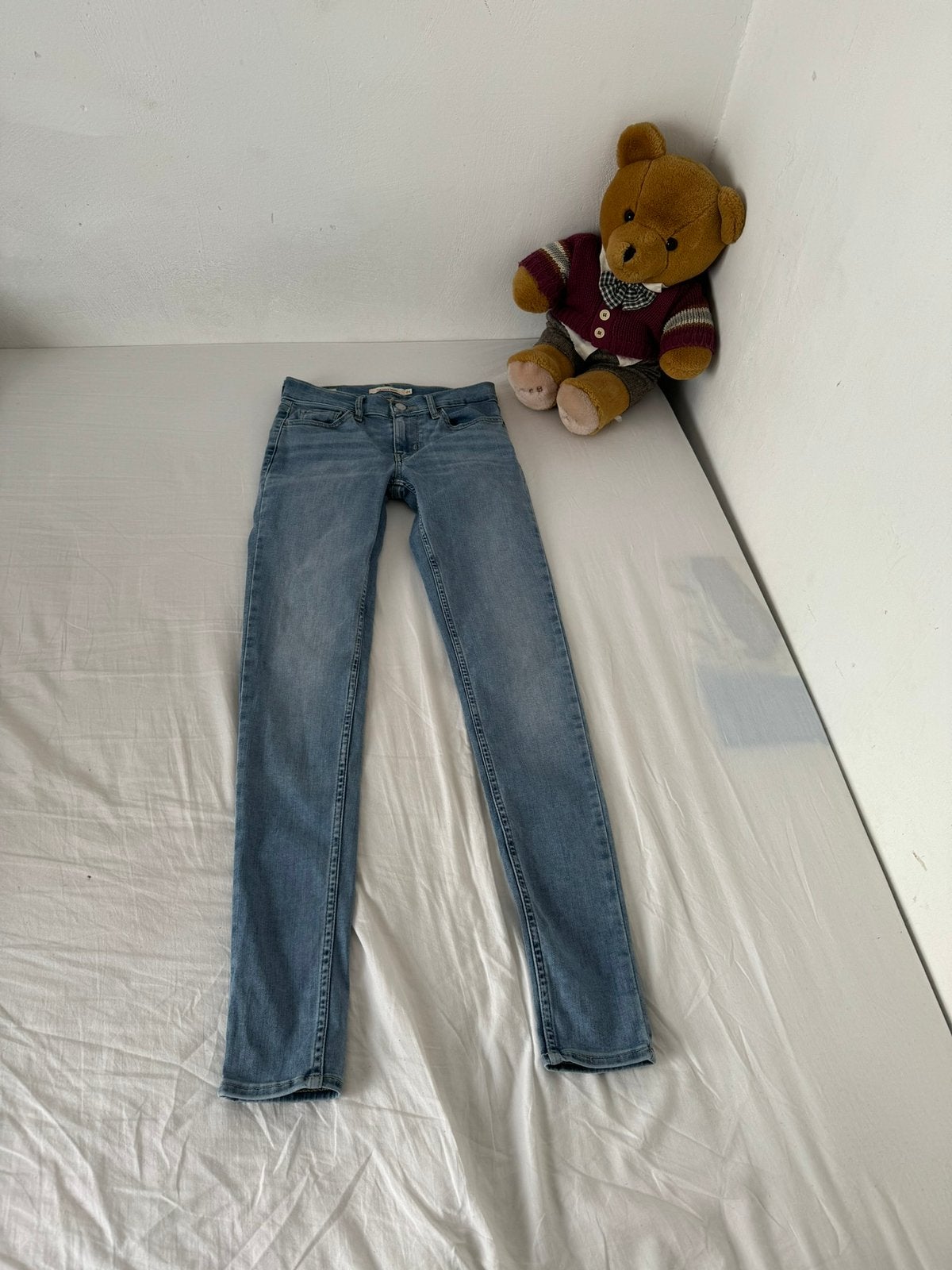 Levi’s “Big E” jeans, Ophalen of Verzenden, Zo goed als nieuw, Blauw, W27 (confectie 34) of kleiner
