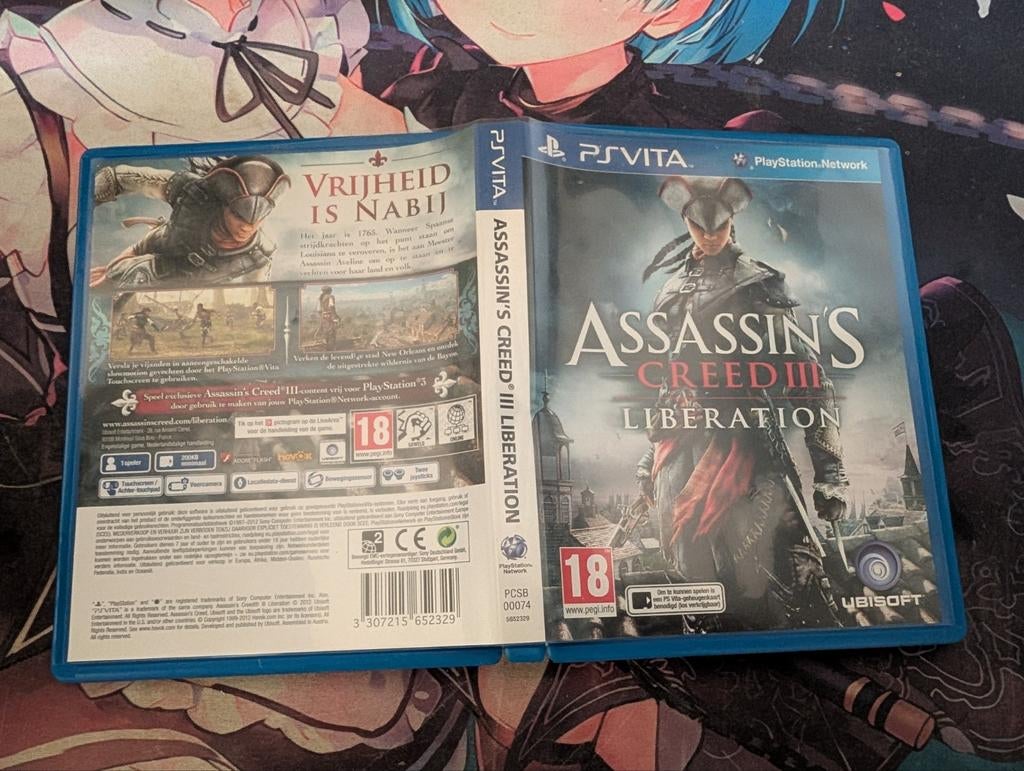 Assassin's Creed III Liberation PS Vita, Spelcomputers en Games, Avontuur en Actie, Vanaf 18 jaar, 1 speler, Ophalen of Verzenden