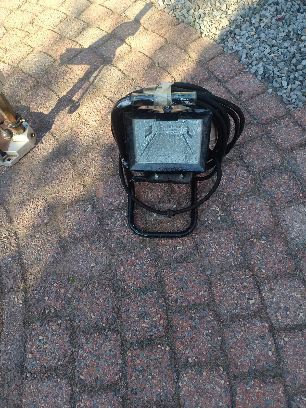 Bouwlamp / Halogeenlamp, Ophalen of Verzenden, Gebruikt, 500 watt of meer, Lamp met armatuur