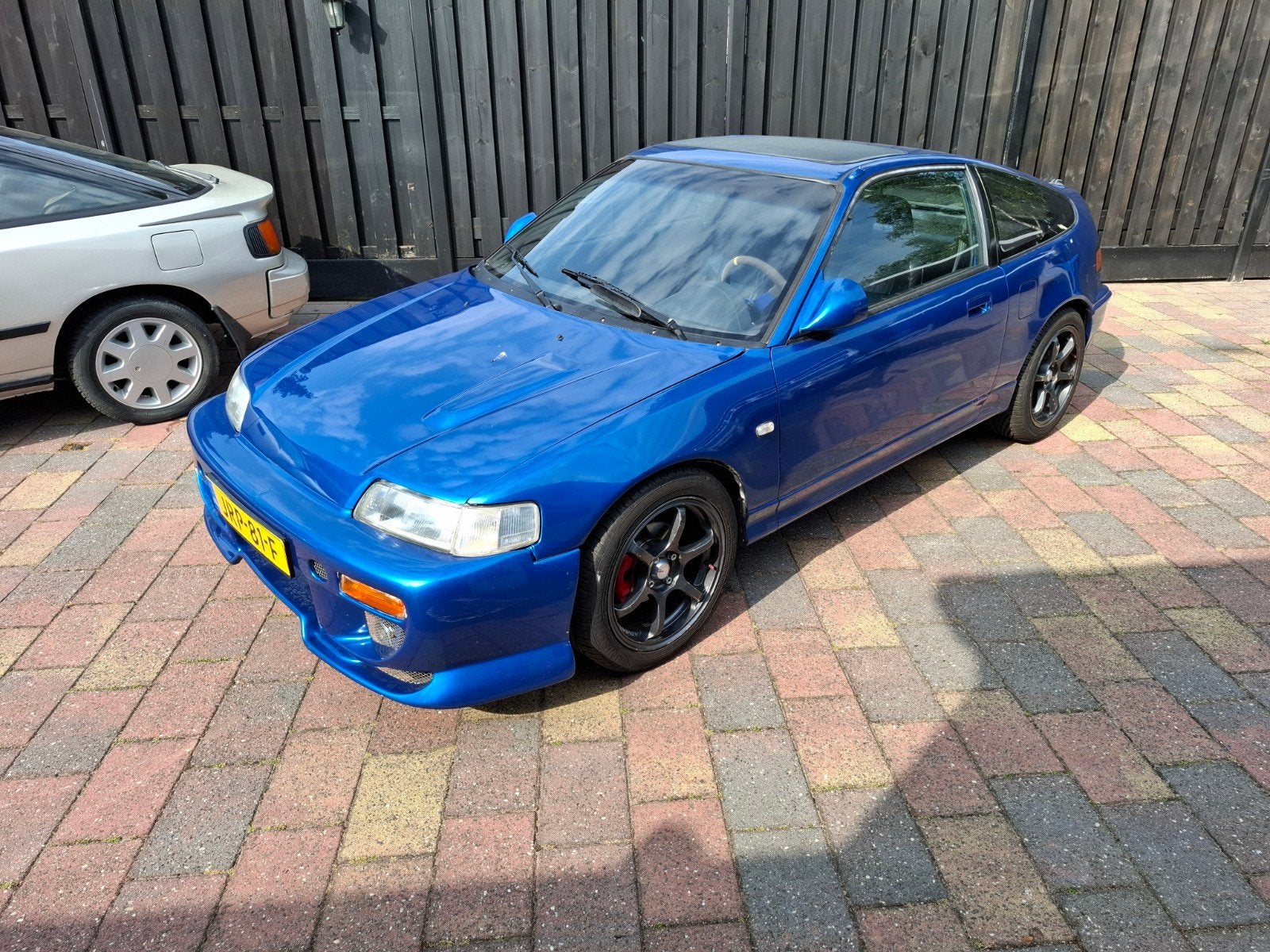 Honda CRX 1.6 1992 Blauw, Auto's, Honda, 15 km/l, Geïmporteerd, 818 kg, 700 kg