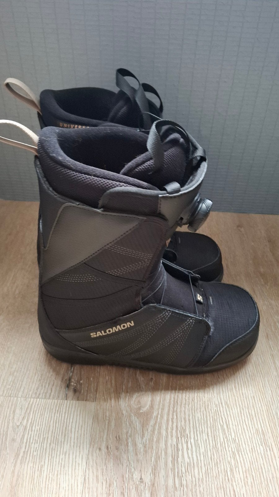 snowboardschoenen Salomon Titan BOA maat 42,5, Ophalen of Verzenden, Gebruikt, Schoenen