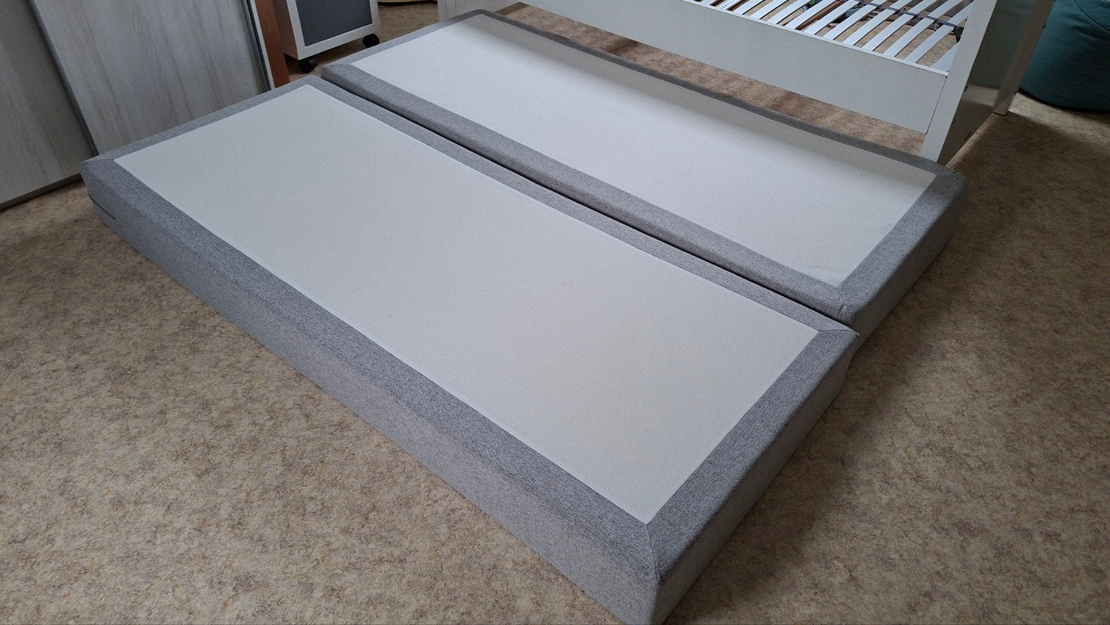 2x boxspring matras 80x200, Ophalen, Eenpersoons, Zo goed als nieuw, 80 cm