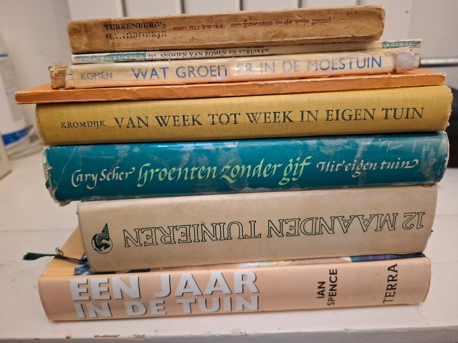 Diverse Tuinboeken: Moestuin, Snoeien, Bloembollen & Meer, Ophalen of Verzenden, Gelezen, Diverse Auteurs, Moestuin