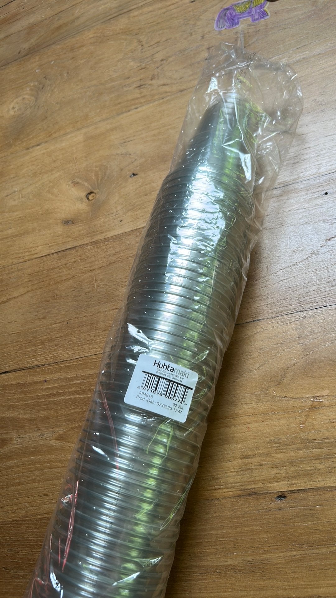 Plastic Bierglazen 50 stuks 0.4 liter, Ophalen of Verzenden, Zo goed als nieuw, Overige