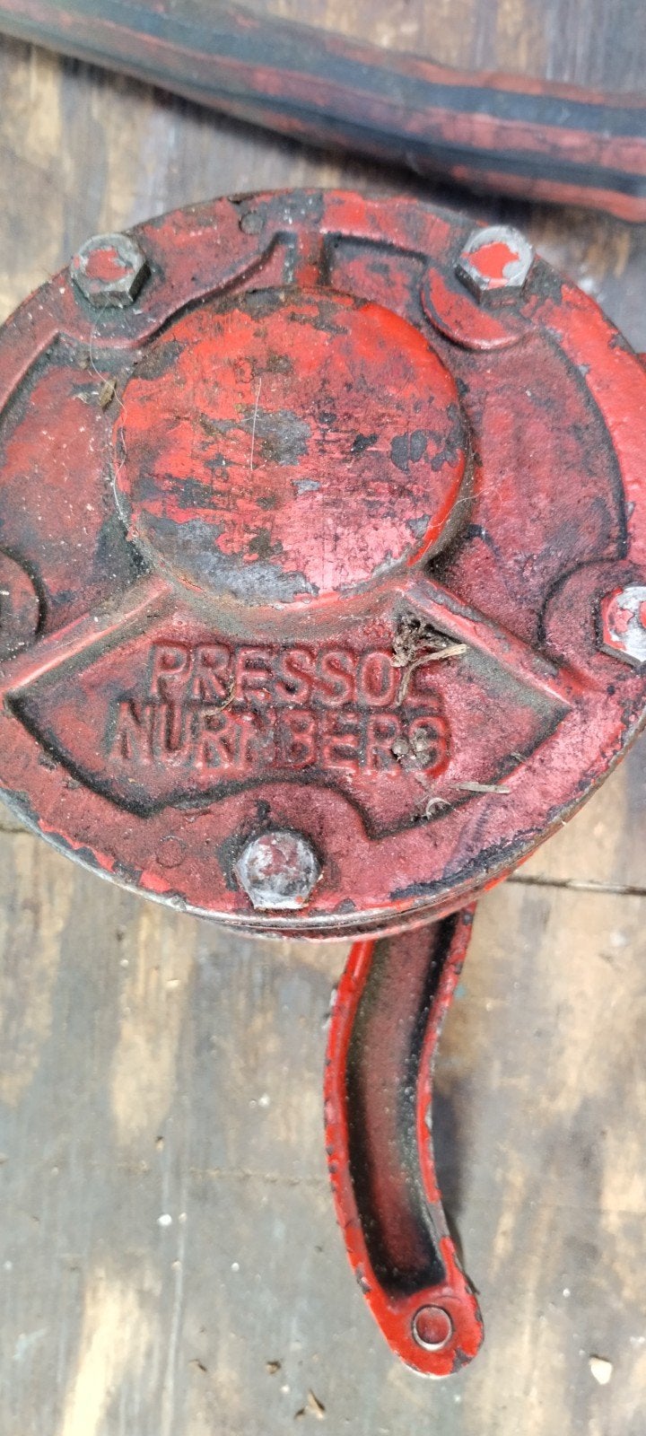 Presso Nürnberg Handpomp - Olie/Brandstof Pomp, Tuin en Terras, Ophalen, Gebruikt, Handmatig