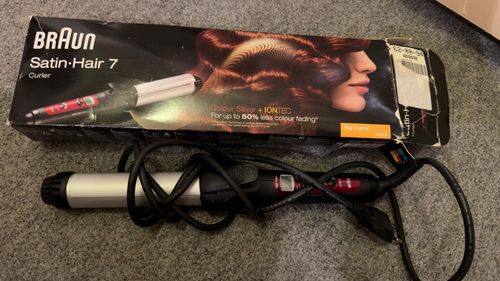 Braun satin hair 7 curler, Ophalen of Verzenden, Zo goed als nieuw, Haarverzorging