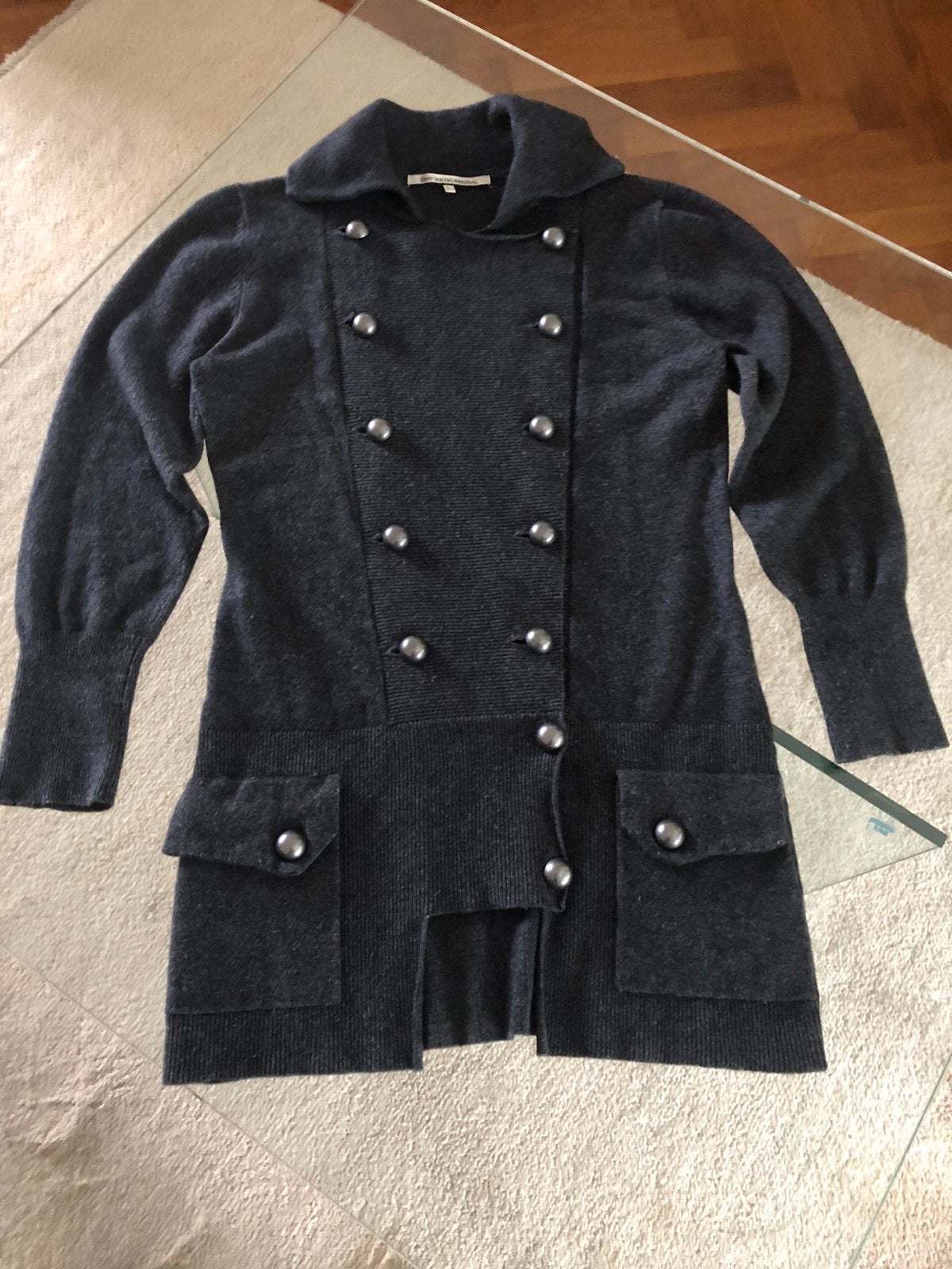 Erny van Reijmersdal antracietgrijs vest L, Ophalen of Verzenden, Zo goed als nieuw