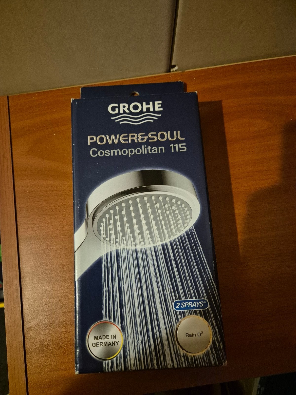 Grohe Power&Soul Cosmopolitan 115 handdouche, Ophalen of Verzenden, Nieuw, Zilver, Douche-accessoire