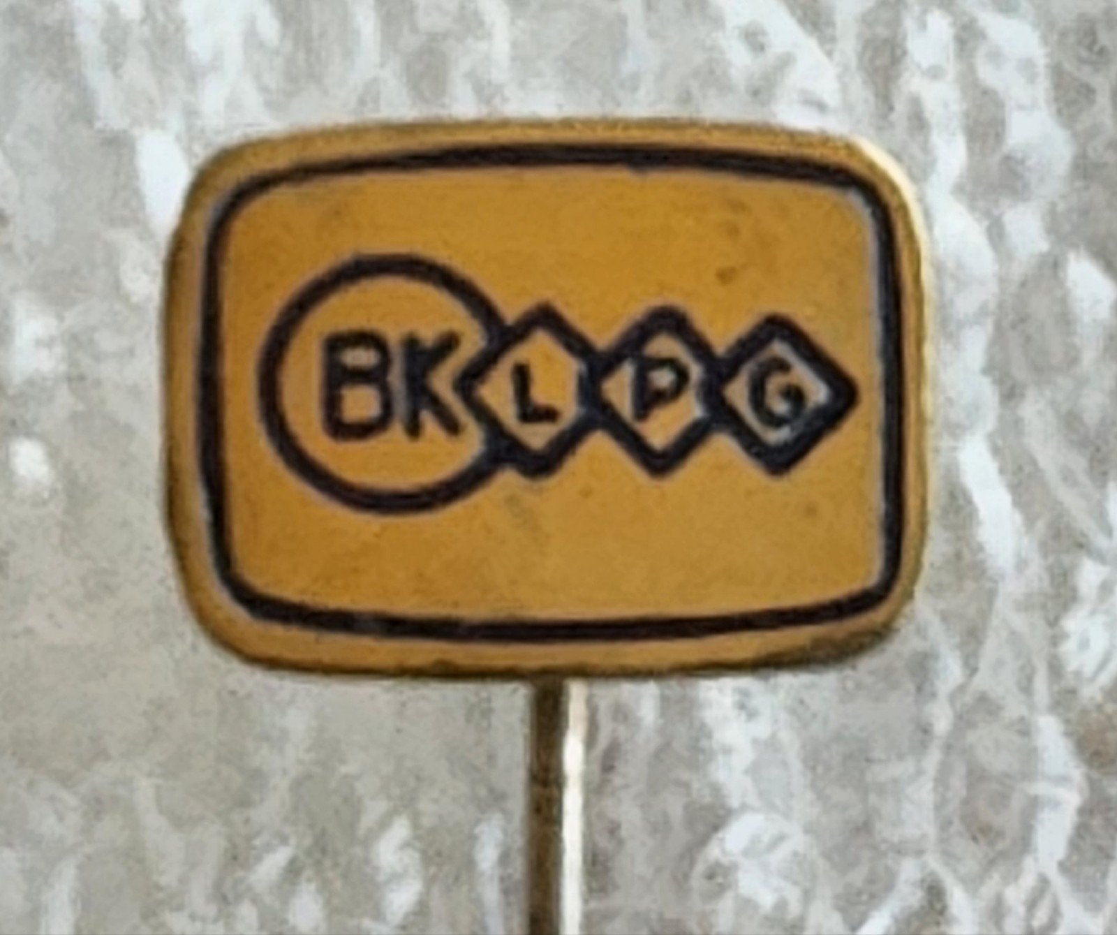 Vintage Speldje BK LPG, Ophalen of Verzenden, Gebruikt, Merk, Speldje of Pin