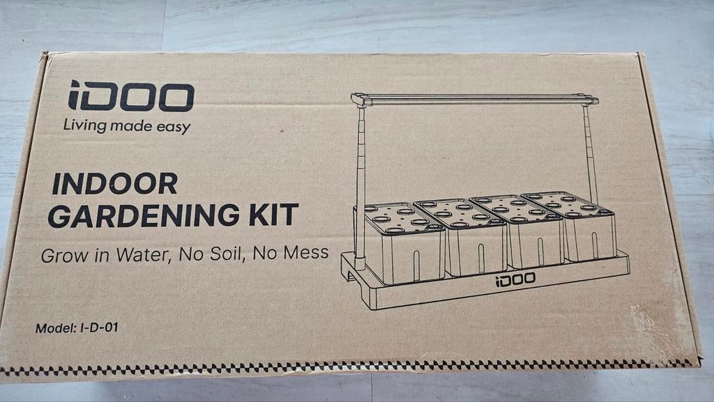 iDOO Indoor Hydrocultuur Garden Kit 20 pods, Tuin en Terras, Ophalen of Verzenden, Nieuw, Kweekbak