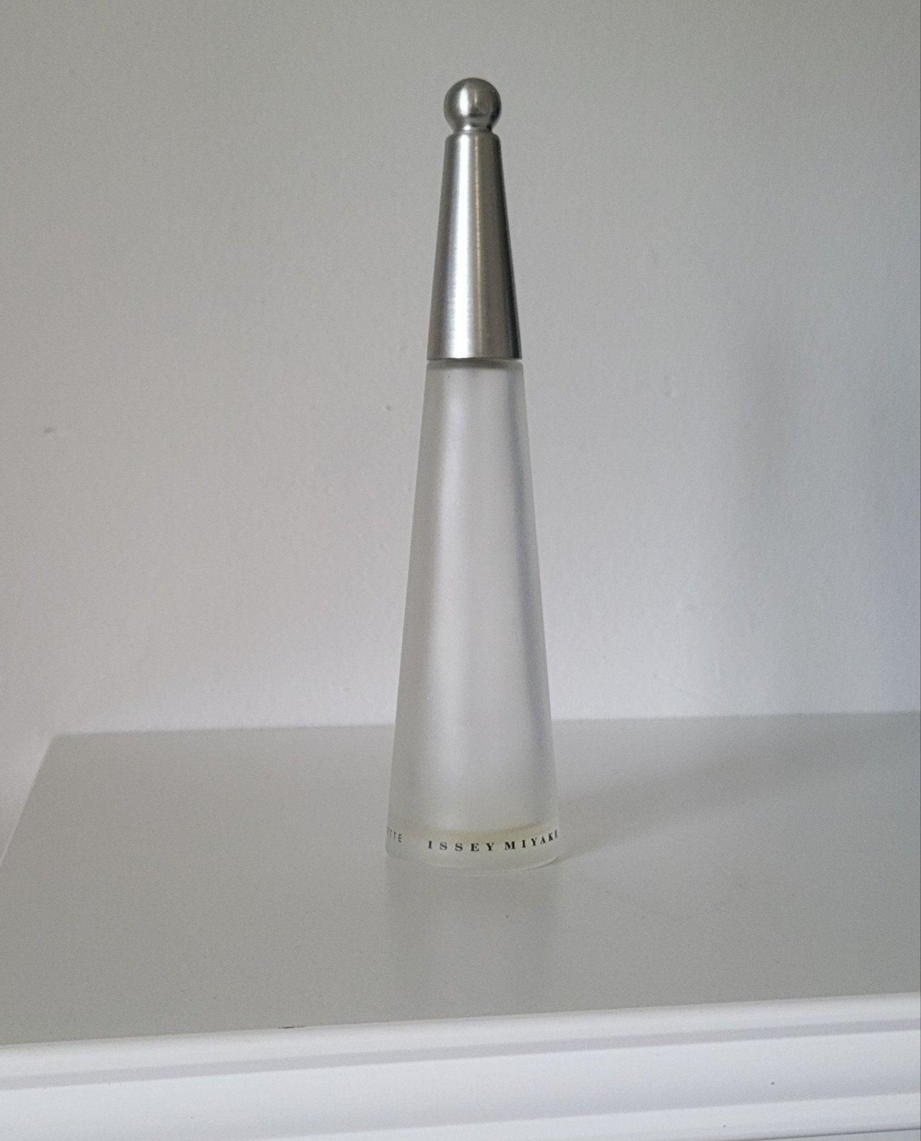 (Bijna) lege L'eay d'Issey van Issey Miyake, Ophalen
