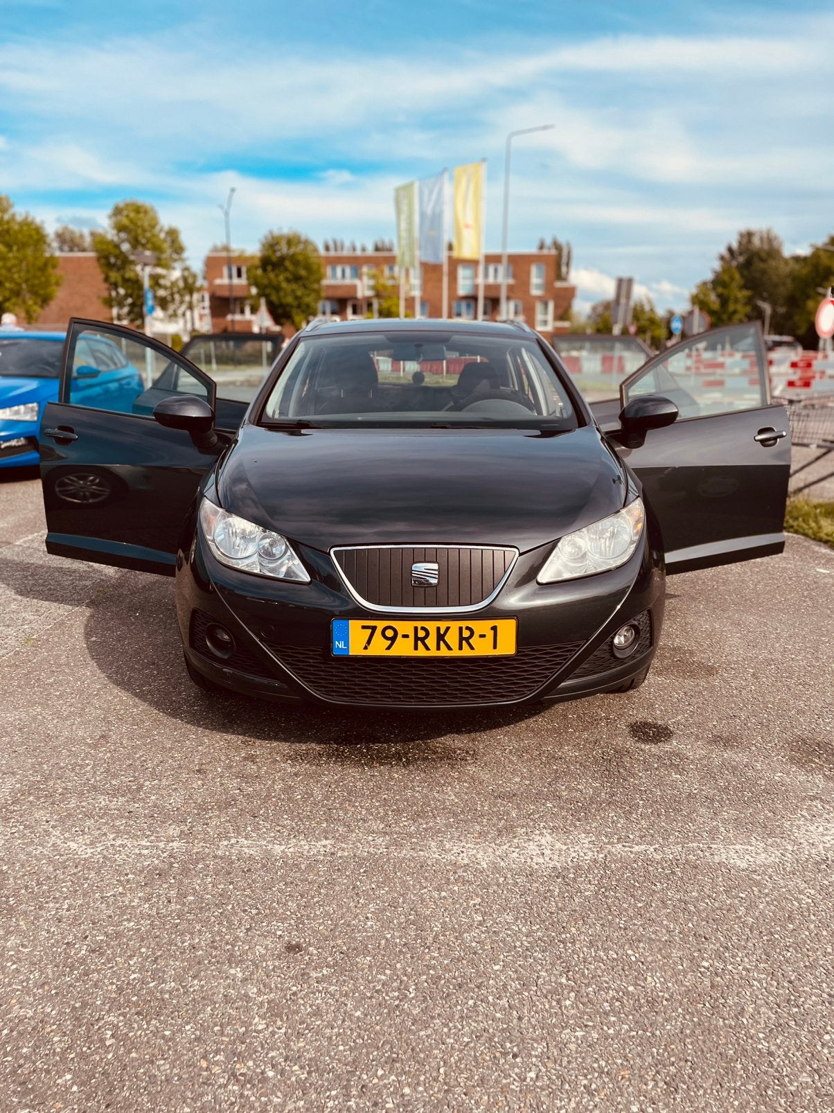 Seat Ibiza 1.2TDI 55KW Ecomotive ST 2011 Grijs, Auto's, Voorwielaandrijving, 74 pk, 1199 cc, Ibiza