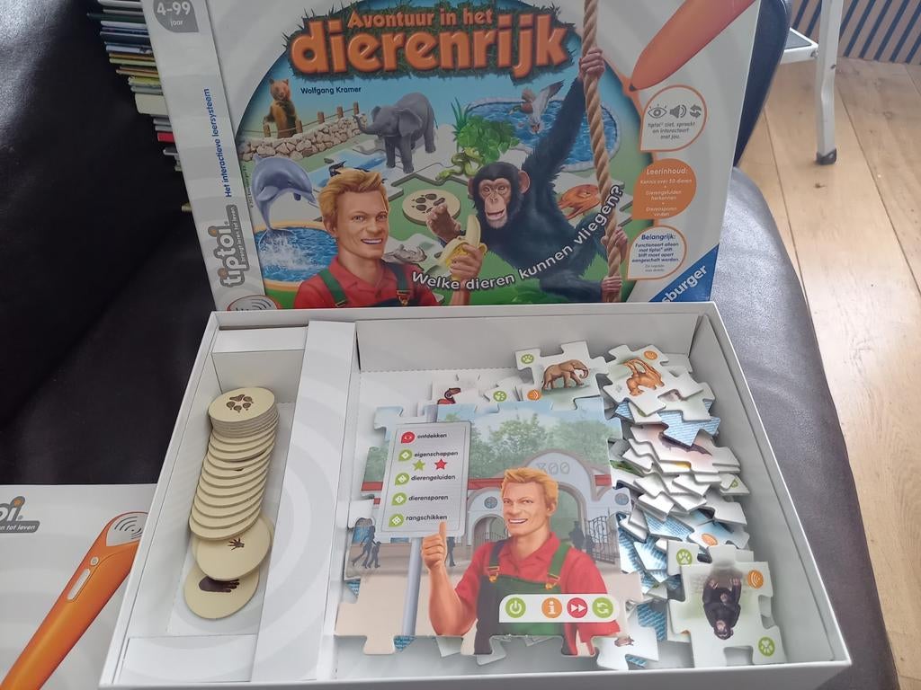 Tiptoi Avontuur in het dierenrijk, Kinderen en Baby's, Speelgoed | Educatief en Creatief, Ophalen of Verzenden, Gebruikt, Ontdekken