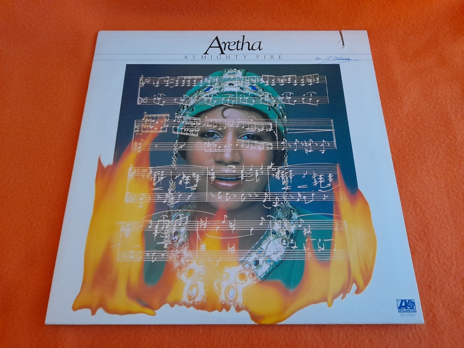 Aretha Franklin - Almighty fire (US 1978), Cd's en Dvd's, Vinyl | R&B en Soul, LP, Gebruikt, Ophalen of Verzenden, Import