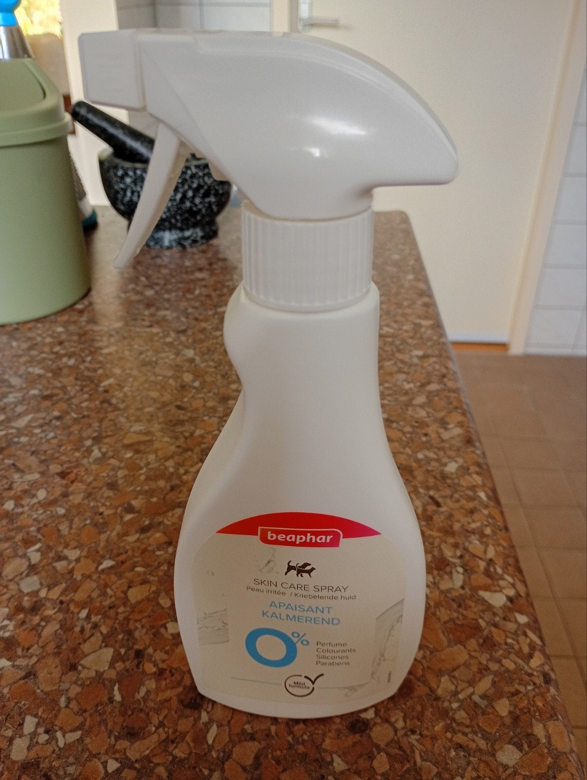 **Beaphar kalmerende vacht/huidspray, Ophalen of Verzenden, Zo goed als nieuw