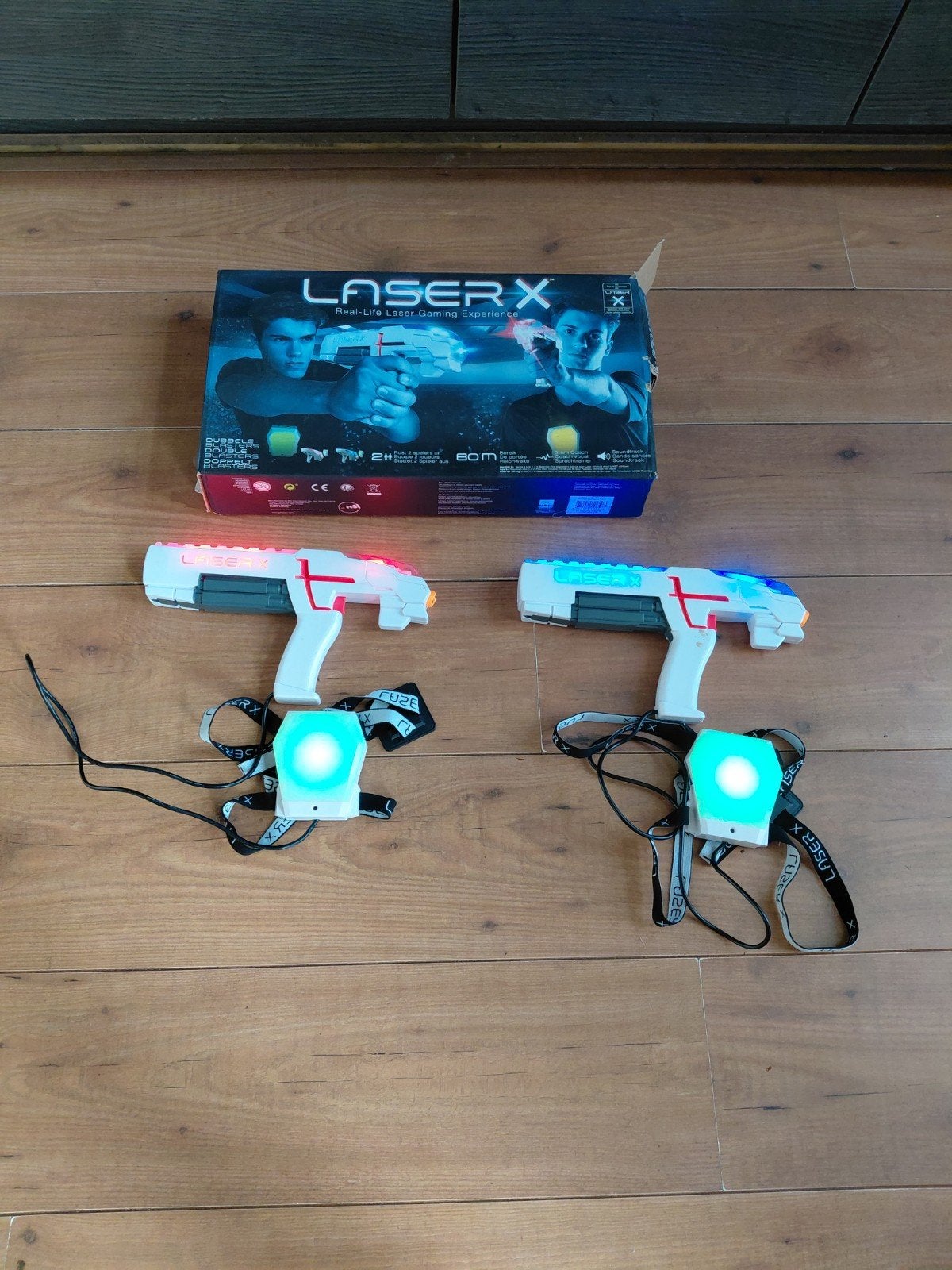 set laser x, Kinderen en Baby's, Ophalen of Verzenden, Gebruikt