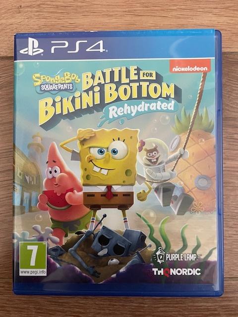PS4 SpongeBob SquaraPants: Battle for Bikini Bottum, Avontuur en Actie, 2 spelers, Ophalen of Verzenden, Zo goed als nieuw