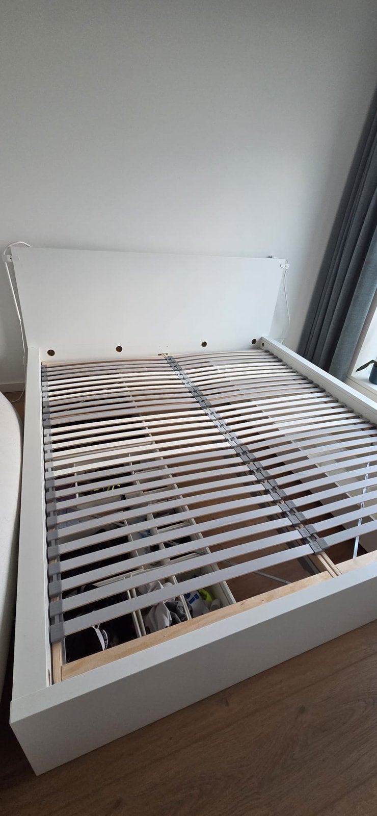 bed 180x200, Ophalen, Gebruikt, Tweepersoons, 180 cm