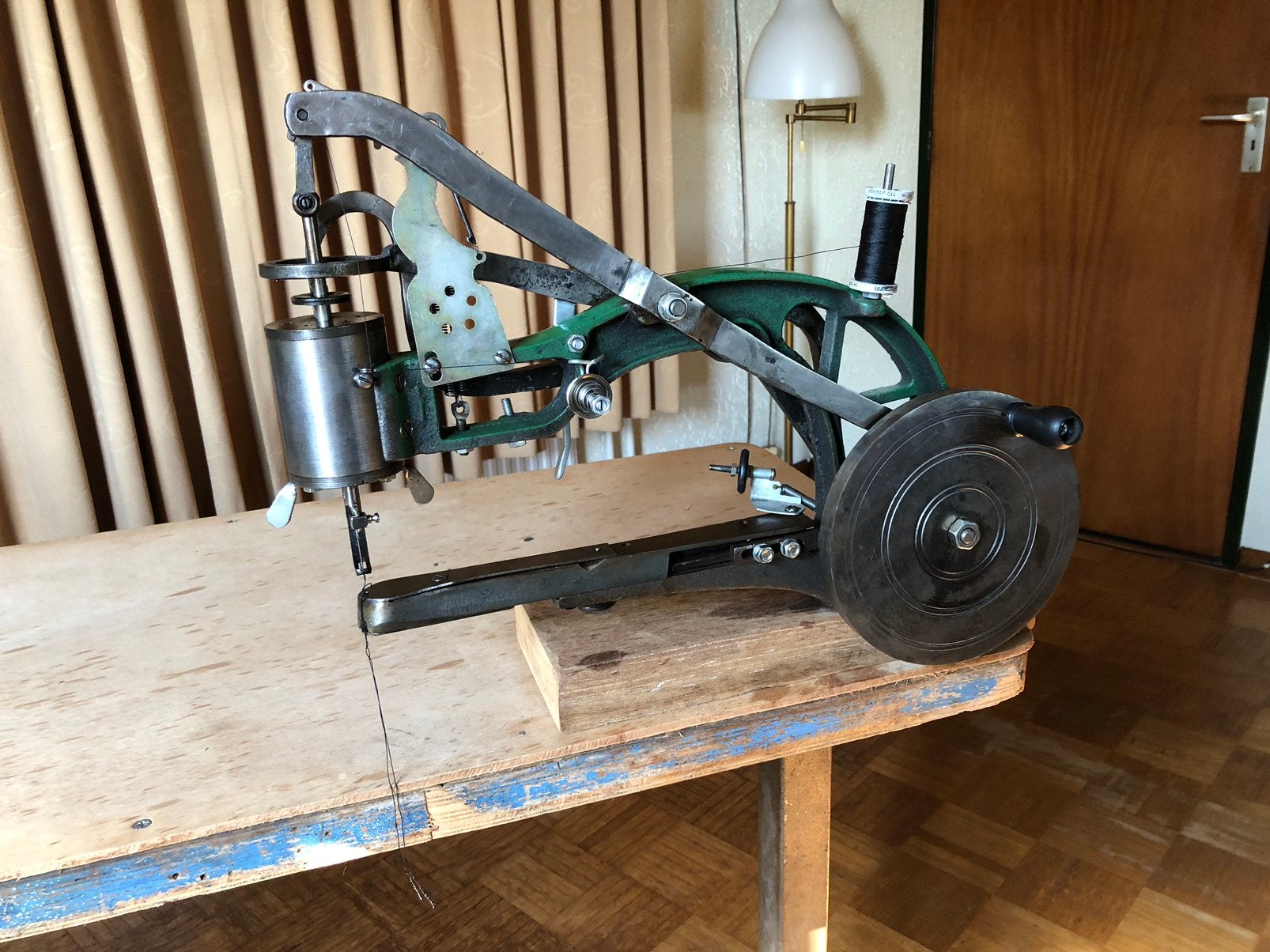 Te koop leernaaimachine, Ophalen, Gebruikt, Naaimachine, Overige merken
