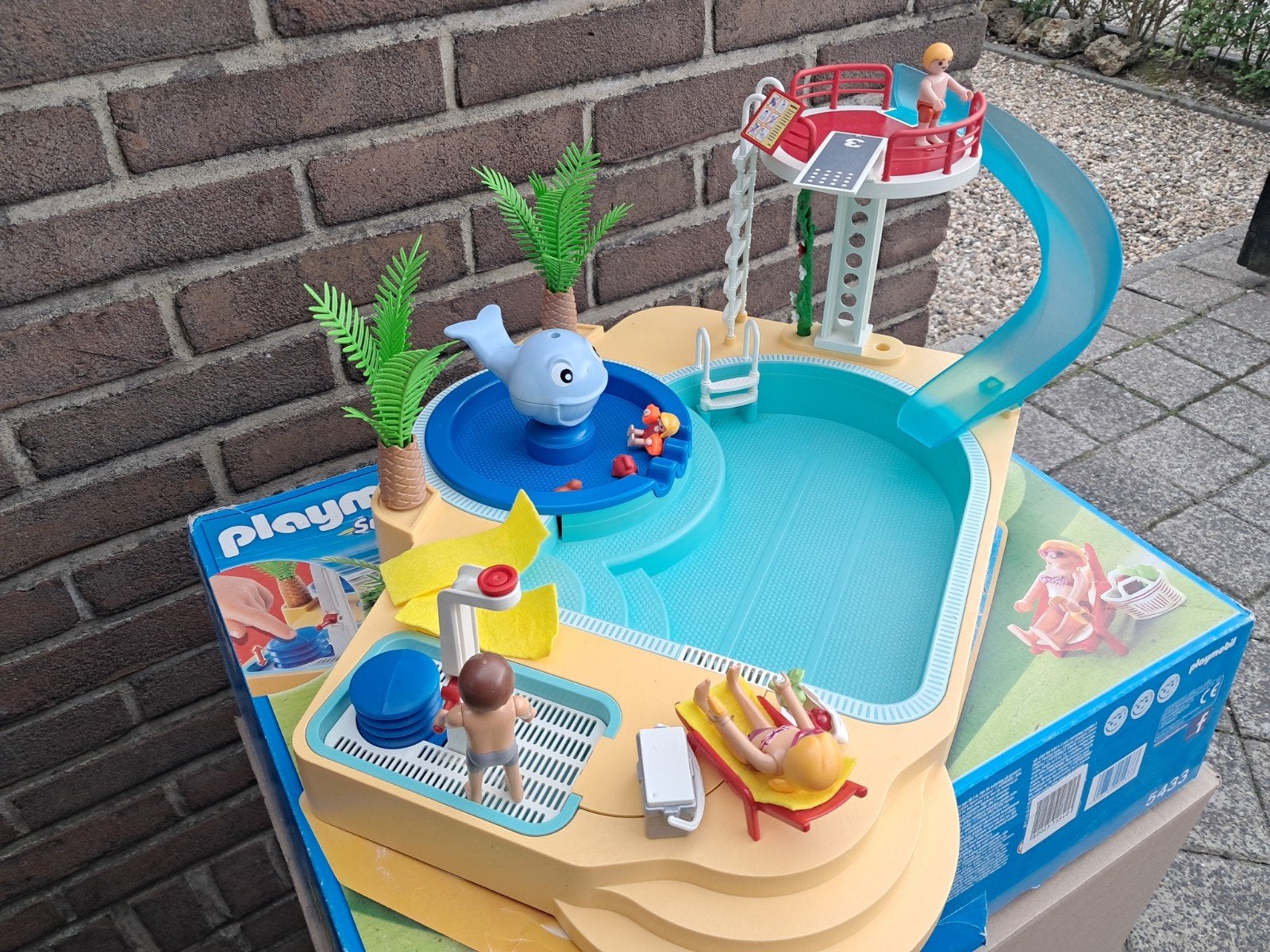 Playmobil Summer Fun Zwembad met Glijbaan (5433), Ophalen of Verzenden