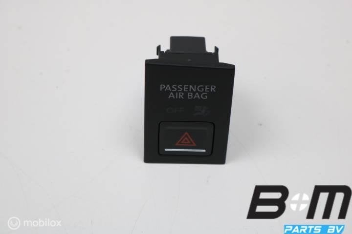 Alarmlichtschakelaar VW Golf 7 5G0919225, Gebruikt