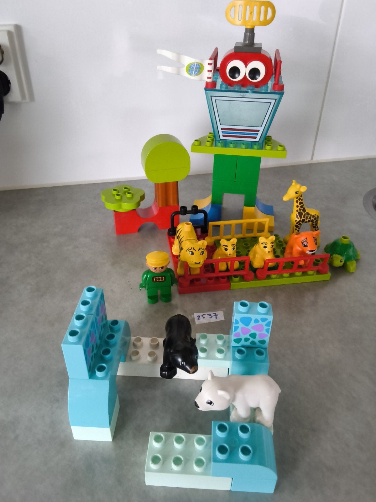 Duplo dierentuin, Zoo, Kinderen en Baby's, Speelgoed | Duplo en Lego, Ophalen of Verzenden, Zo goed als nieuw, Duplo