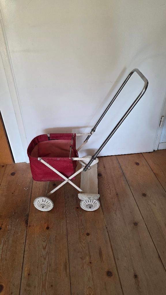 retro poppenwagentje, Antiek en Kunst, Antiek | Speelgoed, Ophalen of Verzenden